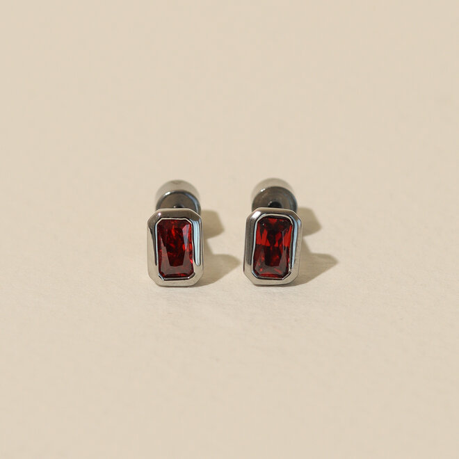 Boucles d'oreilles Stud Grenada - Argent