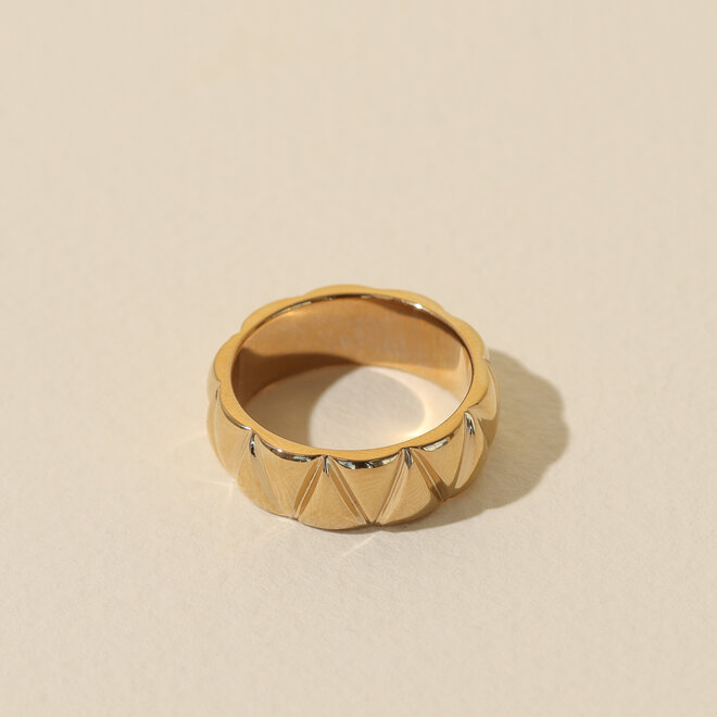 Bague Melbourne 8mm - Or