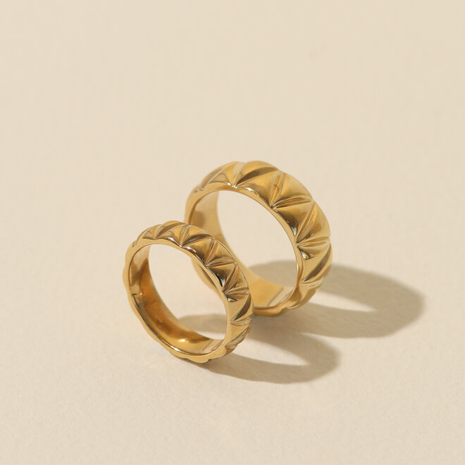Bague Melbourne 8mm - Or