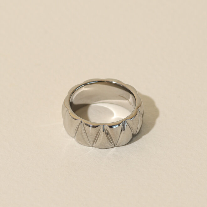 Bague Melbourne 8mm - Argent