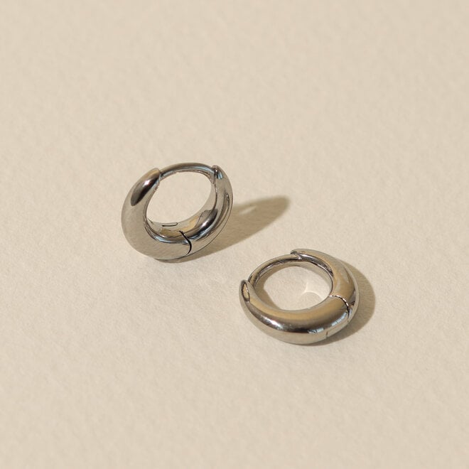 Boucles d'oreilles Napoli - Argent