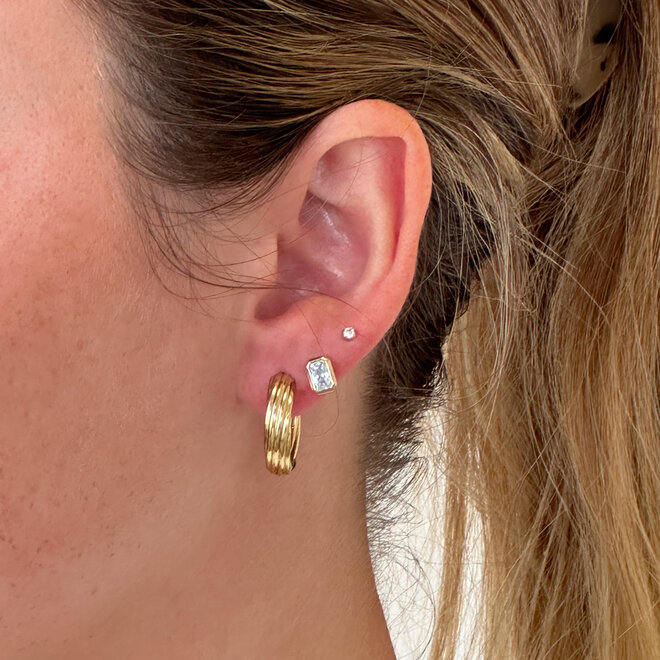 Boucles d'oreilles Stud Grenada - Or