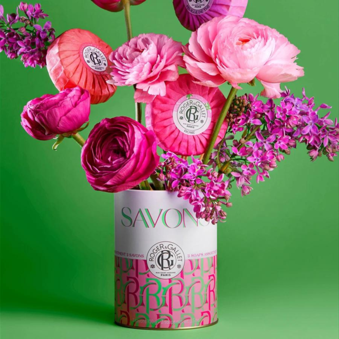 Boîte Savons Bienfaisants - Pink Love