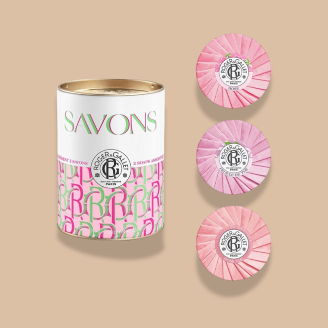 Boîte Savons Bienfaisants - Pink Love