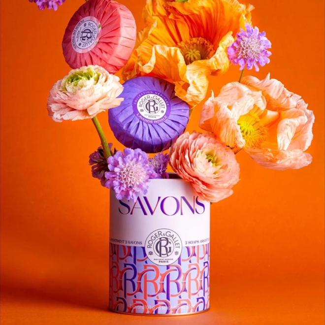 Boîte Savons Bienfaisant - Flower Power
