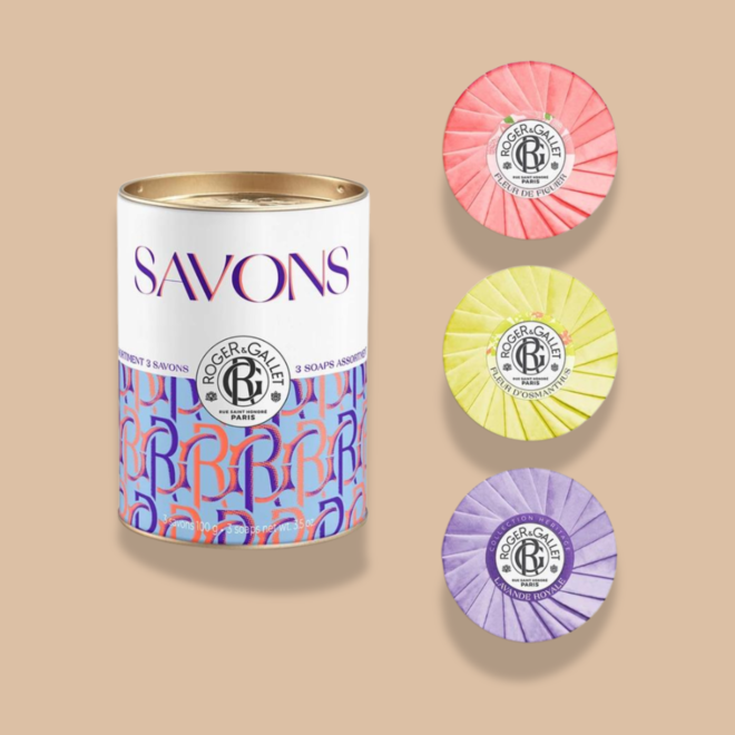 Boîte Savons Bienfaisant - Flower Power