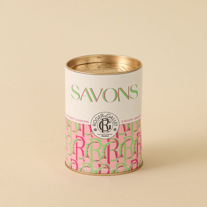 Boîte Savons Bienfaisants - Pink Love