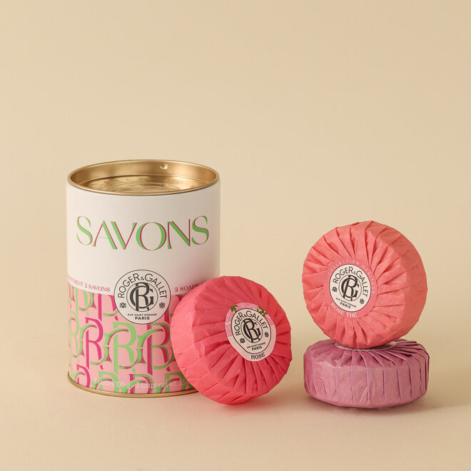 Boîte Savons Bienfaisants - Pink Love
