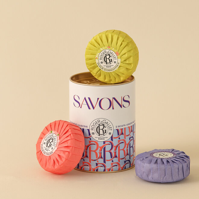 Boîte Savons Bienfaisant - Flower Power