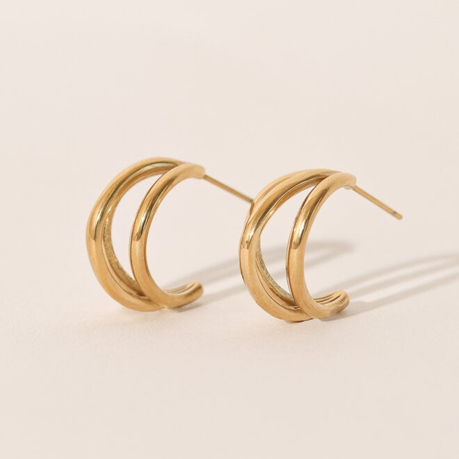 Boucle d'oreilles Milos - Or