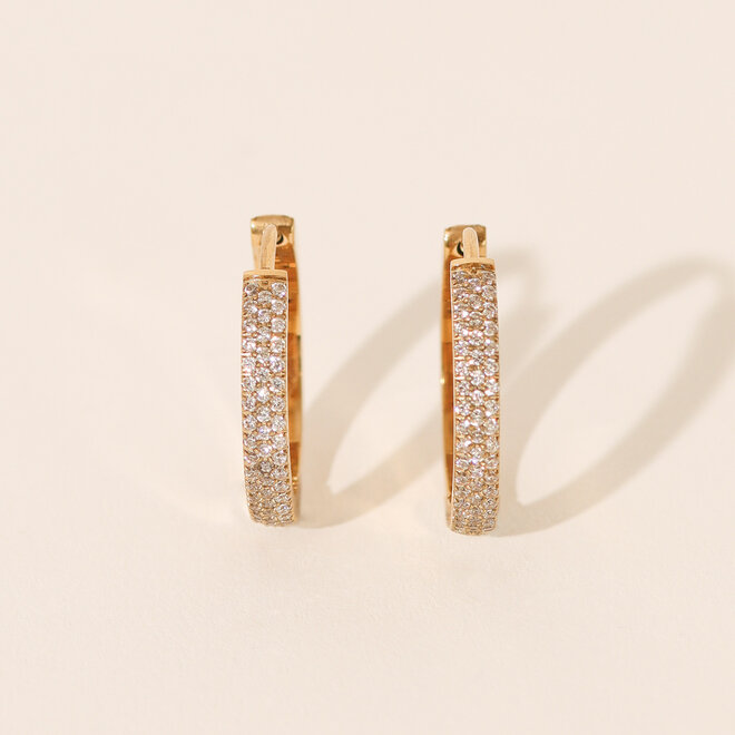 Boucles d'oreilles Huggies Cadix - Or
