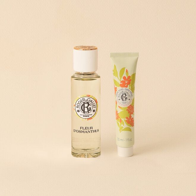 Coffret parfum & crème à mains - Fleur d'Osmanthus