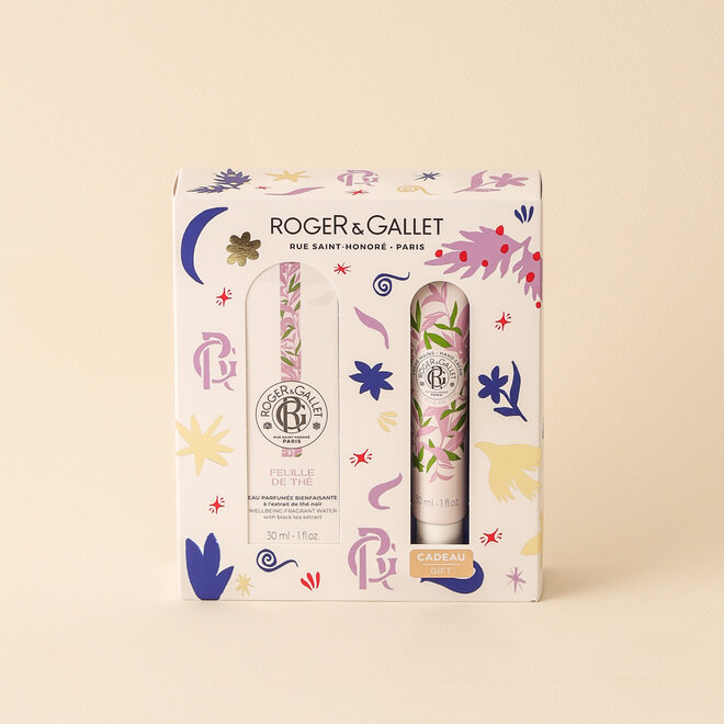 Coffret parfum & crème à mains - Feuille de thé