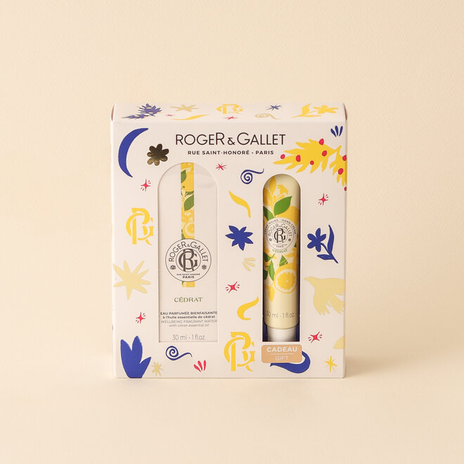 Coffret parfum & crème à mains - Cédrat