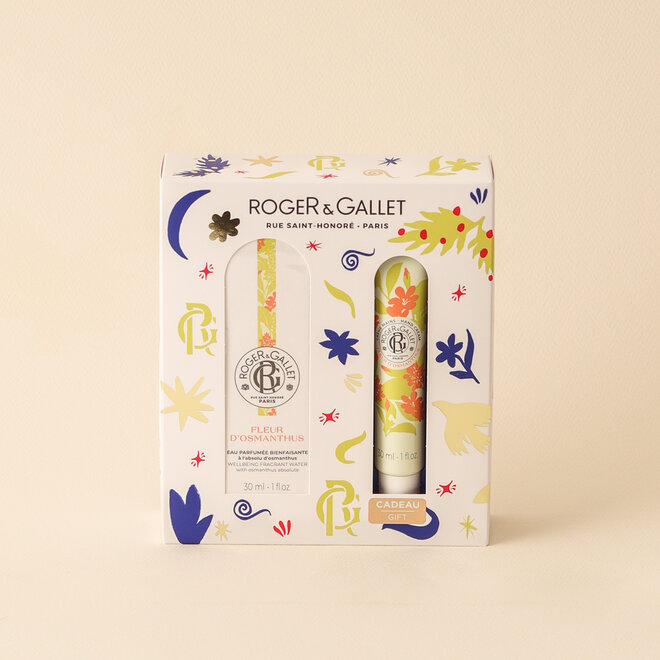 Coffret parfum & crème à mains - Fleur d'Osmanthus
