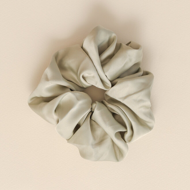 Chouchou satiné - Jade