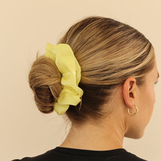 Chouchou en organza - Canari