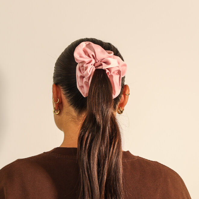 Chouchou texturé - Blush