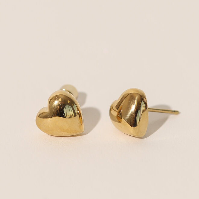 Boucles d'oreilles Stud Te Amo - Or