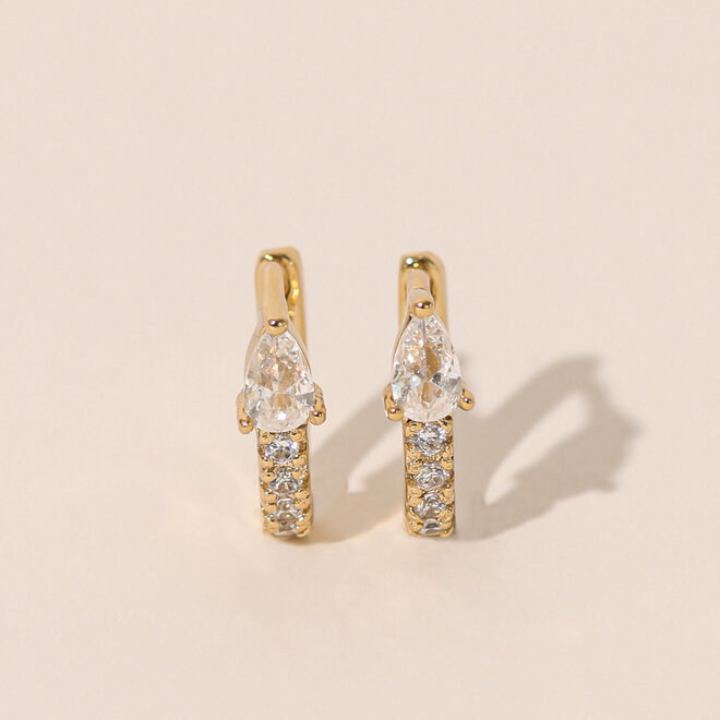 Boucles d'oreilles Huggies Vénétie - Or
