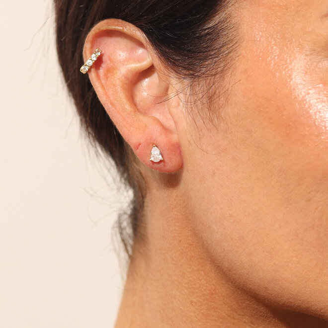 Boucles d'oreilles Occitanie - Argent