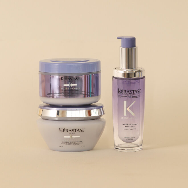Routine Cicaextreme pour cheveux décolorés