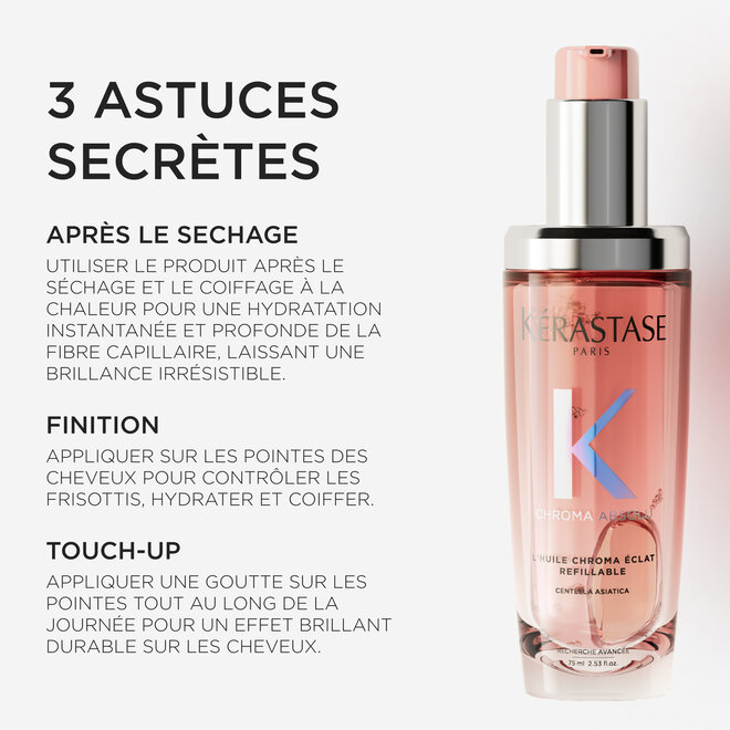 Huile Chroma Éclat Format Voyage - 30ml