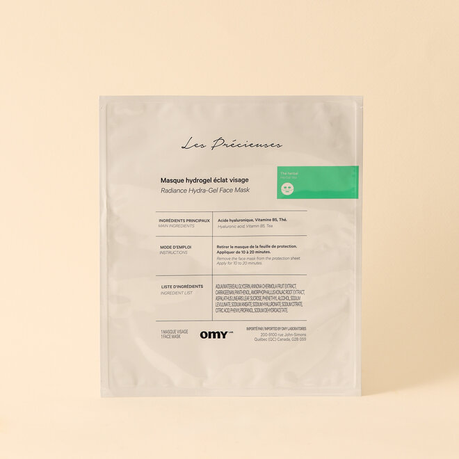 Masque Hydrogel Éclat pour le visage
