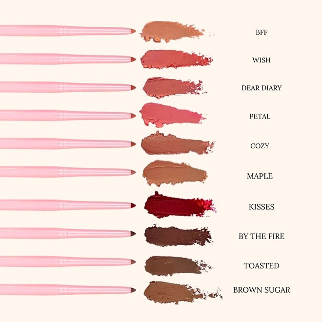 Crayon à lèvres & yeux longue durée Lip Velvets