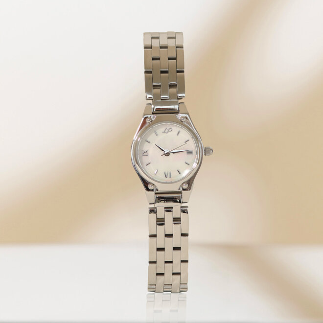 Montre La Classique Blanc Perlé - Argent