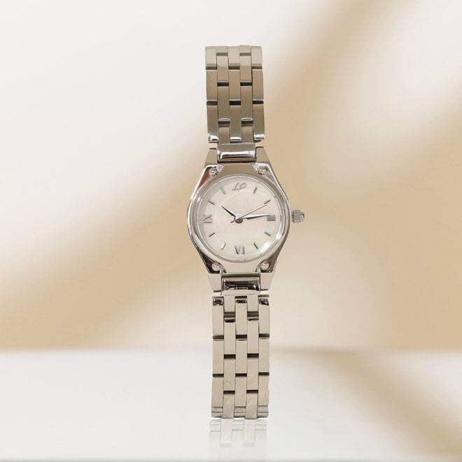 Montre La Classique Blanc Perlé - Argent