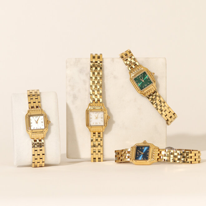 Montre La Moderne - Or brossé