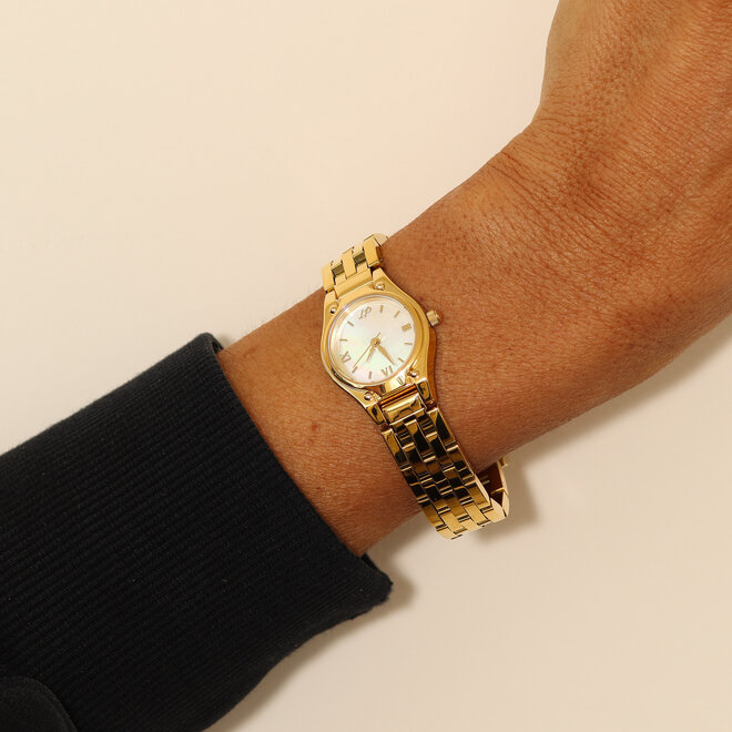 Montre La Classique Blanc Perlé - Or