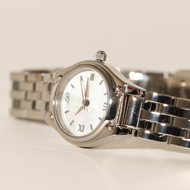 Montre La Classique Blanc Perlé - Argent