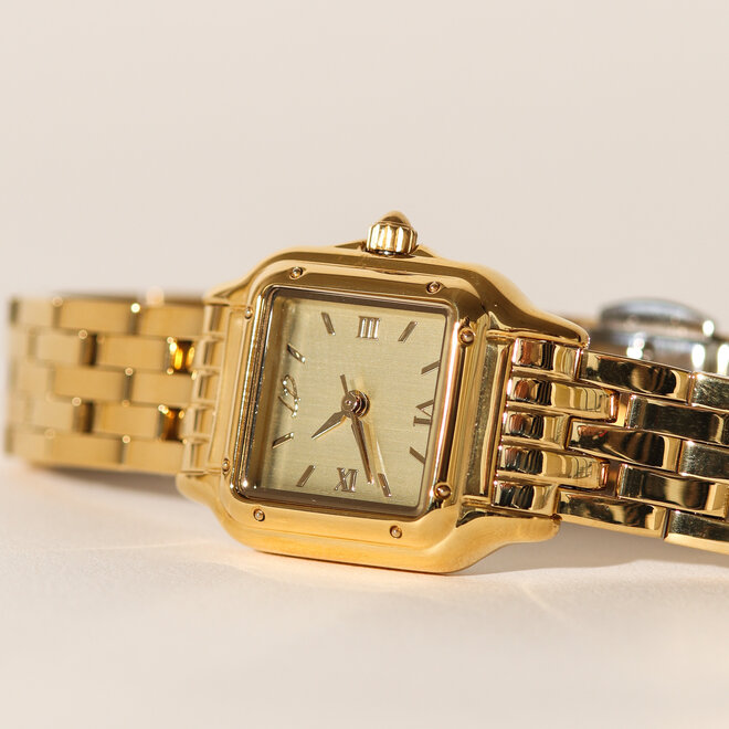 Montre La Moderne - Or brossé