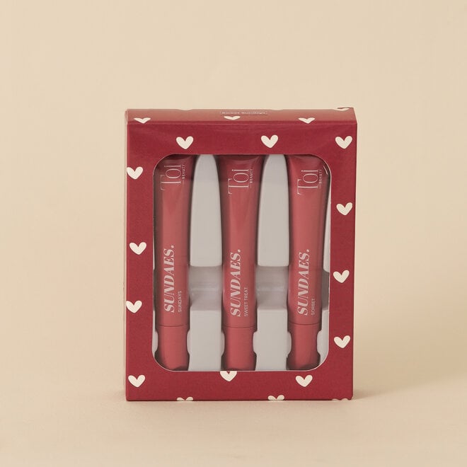 Coffret de Saint-Valentin Trio Lip Sundaes