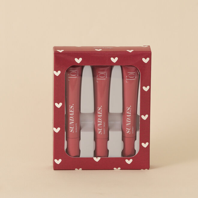 Coffret de Saint-Valentin Trio Lip Sundaes