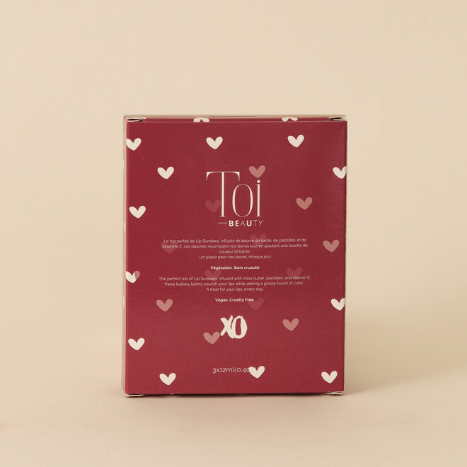 Coffret de Saint-Valentin Trio Lip Sundaes