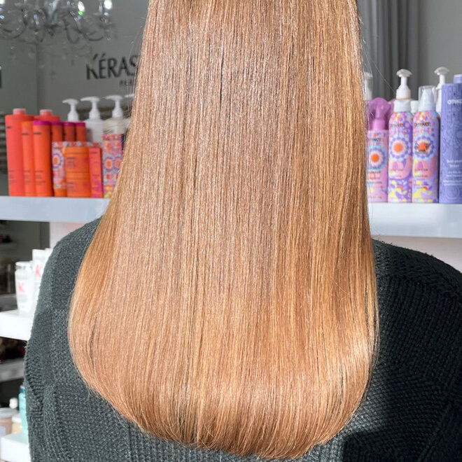 Brun Pâle #6 - Extensions à micro-anneaux 20"