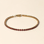 Bracelet tennis Stella - Rubis