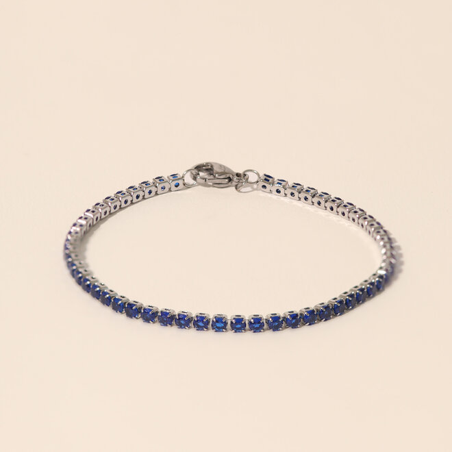 Bracelet tennis Stella - Saphir