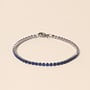 Bracelet tennis Stella - Saphir