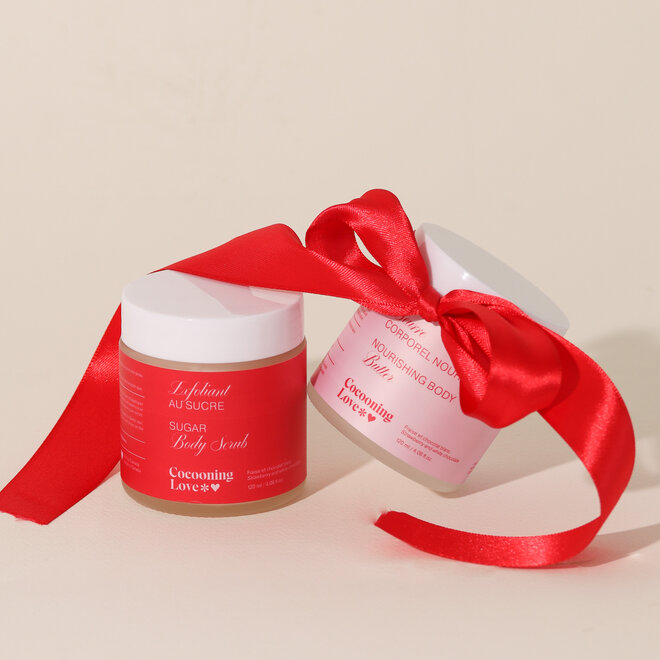 Duo corporel Fraise & Chocolat Blanc