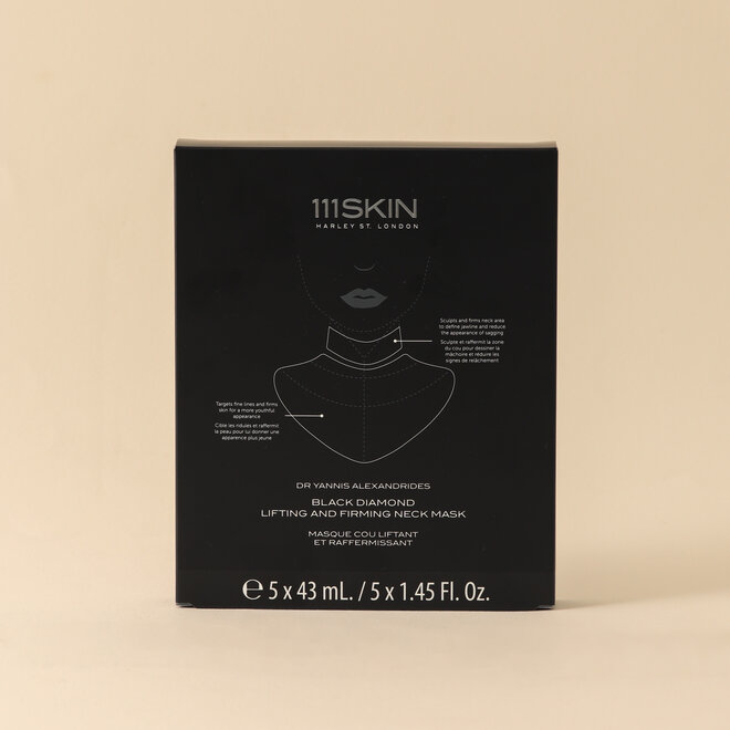 Masque de cou liftant & raffermissant Celestial Black Diamond