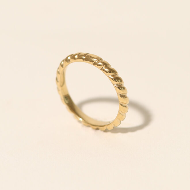 Bague "pinky" Naples - Or