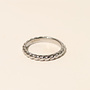 Bague "pinky" Naples - Argent