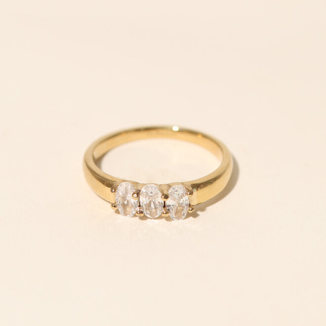 Bague Jade - Or