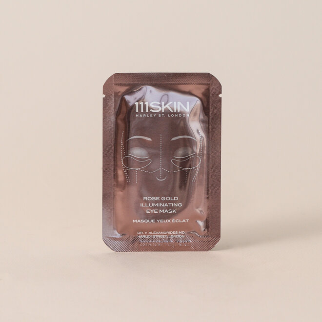 Masque pour les yeux Illuminateur Rose Gold - 1 paire