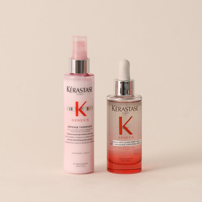 Routine Genesis cheveux affaiblis en recherche de force