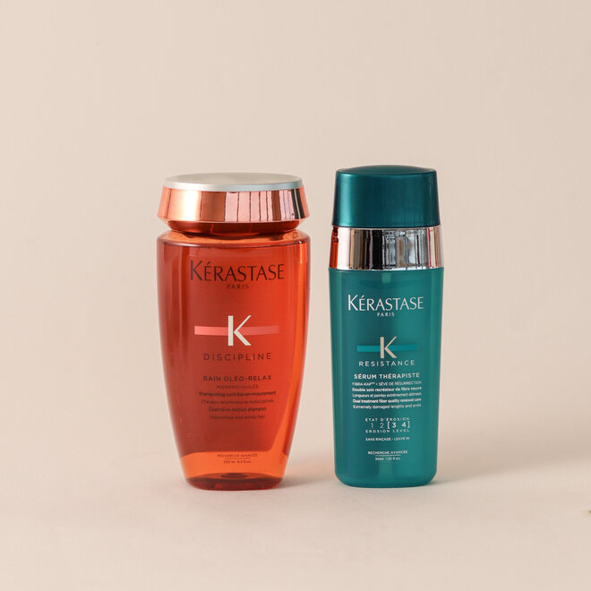 Routine cheveux à Max